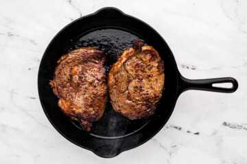 Perfect Pan Seared Steak Recipe - Savory Nothings
