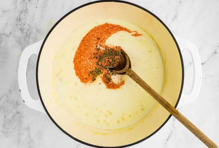 Cheddar Roux Broccoli Cheddar Soup Recipe - Savory Nothings