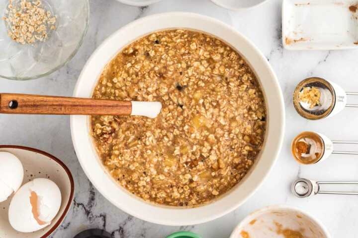 mixture for baked oatmeal cups