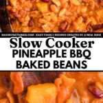 Pineapple Baked Beans Pin