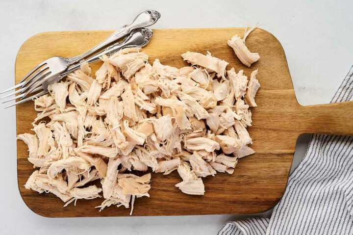shredded chicken