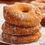stacked apple fritter rings