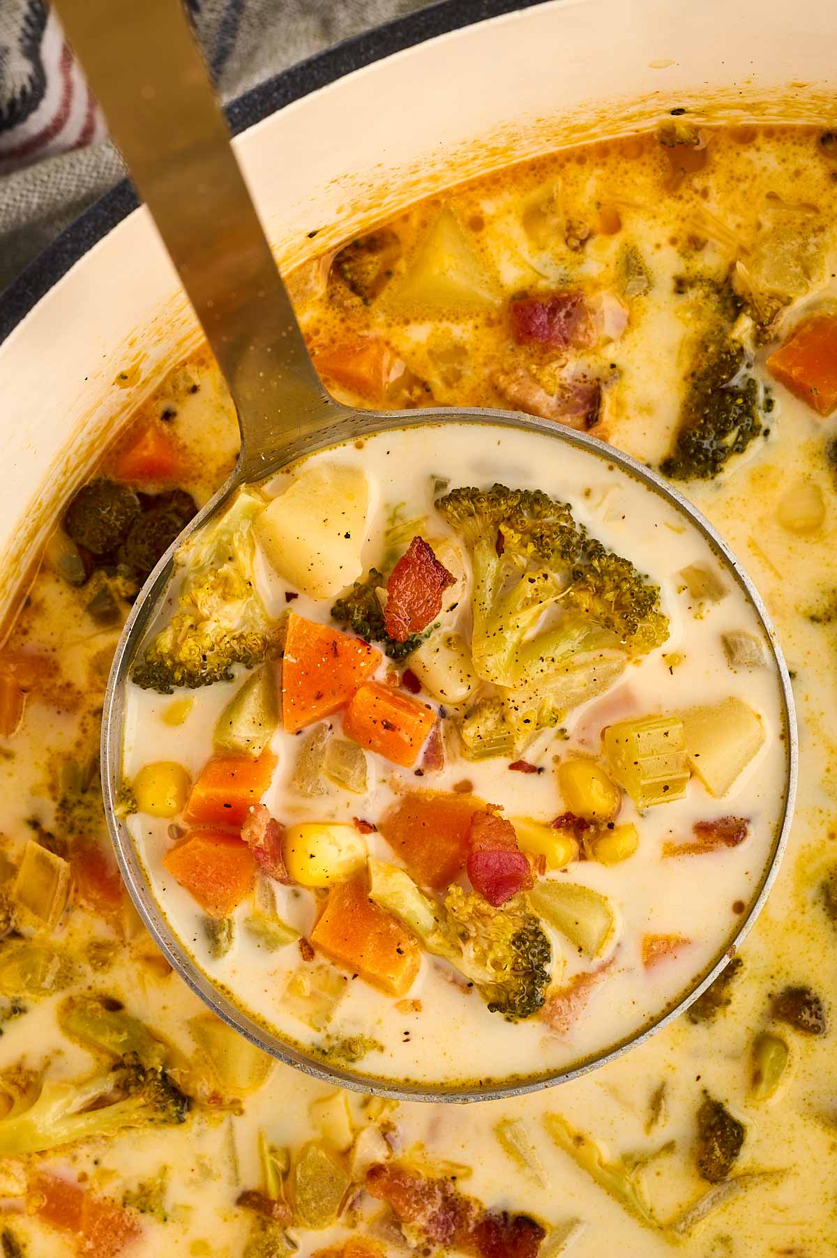 ladle of harvest chowder