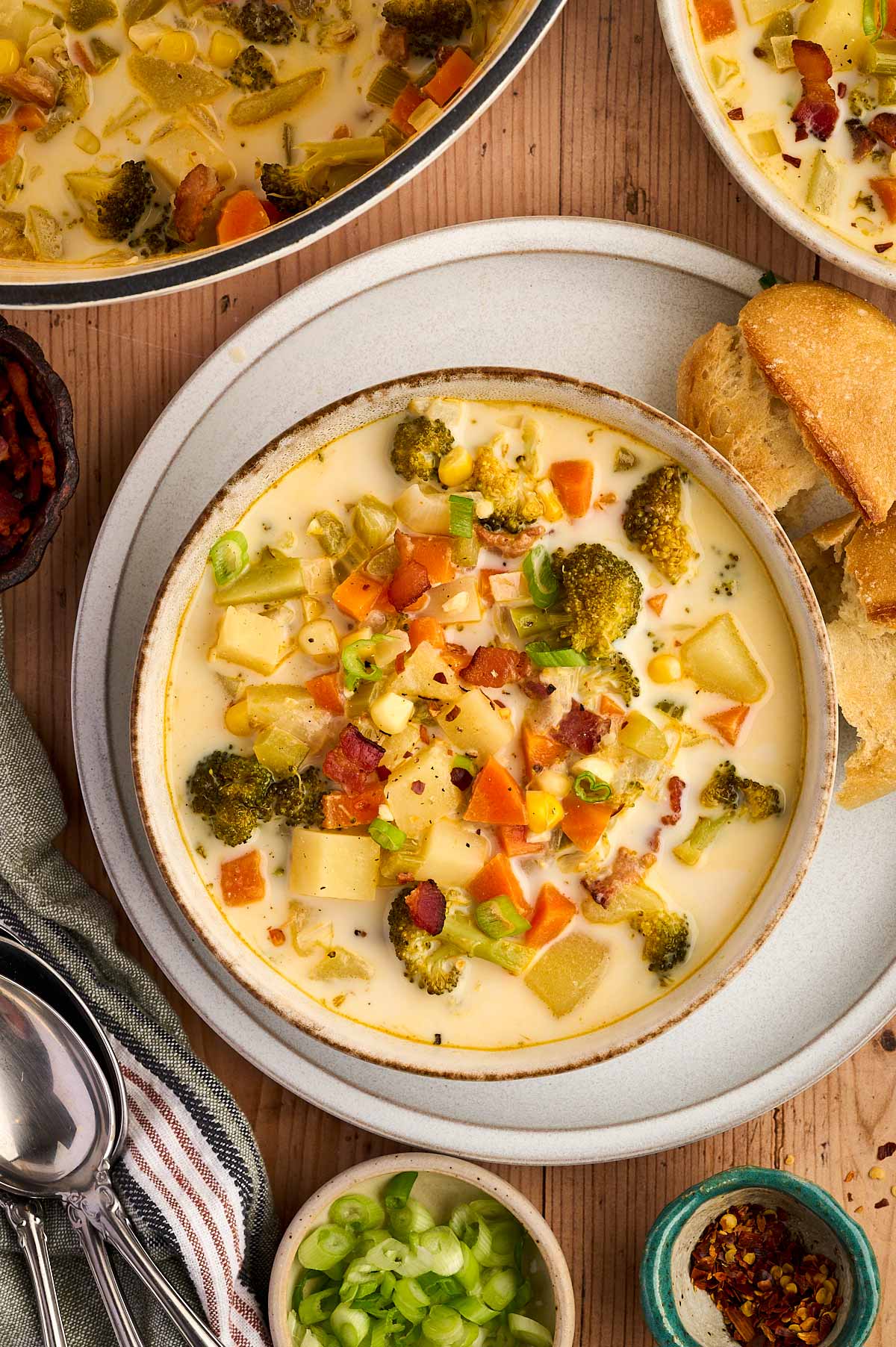 bowl of harvest chowder