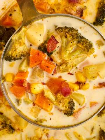 ladle of harvest chowder