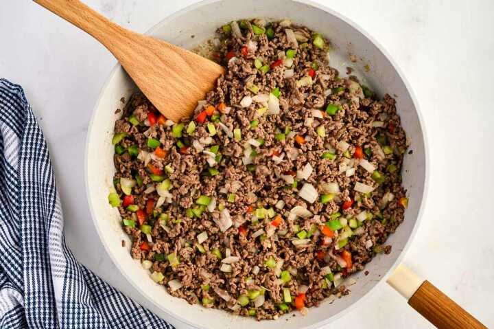 sautéed vegetables in skillet
