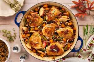 Serving up my cozy chicken supper!