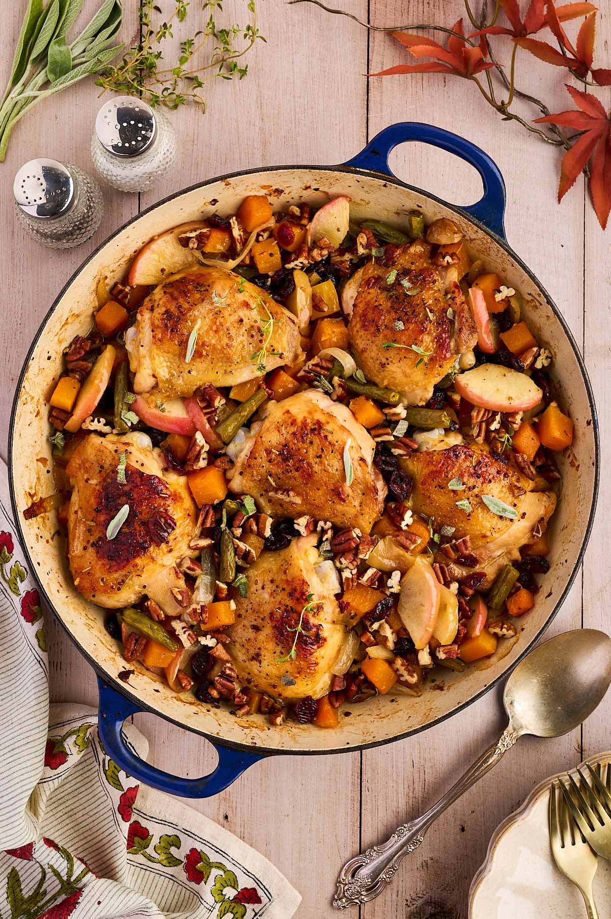 Serving up my cozy chicken supper!