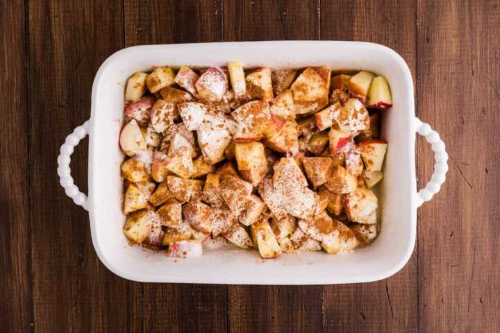 apple crisp filling