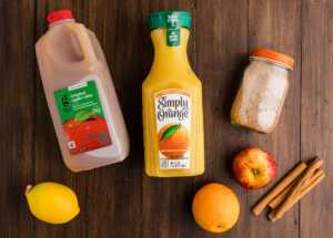 ingredients for slow cooker apple cider