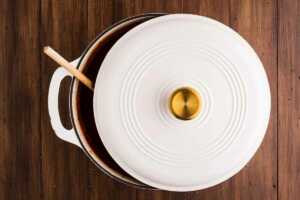Simmering the soup