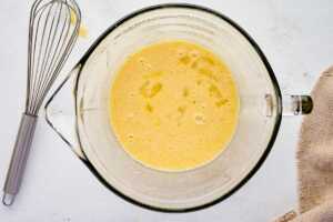 liquid ingredients for cinnamon roll dough