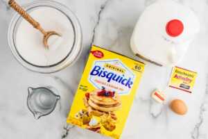 groceries for shortcut homemade buns