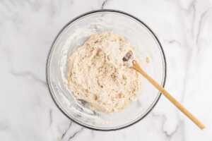 sticky dough for shortcut homemade buns