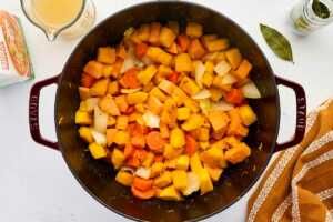 seasoning the pumpkin soup