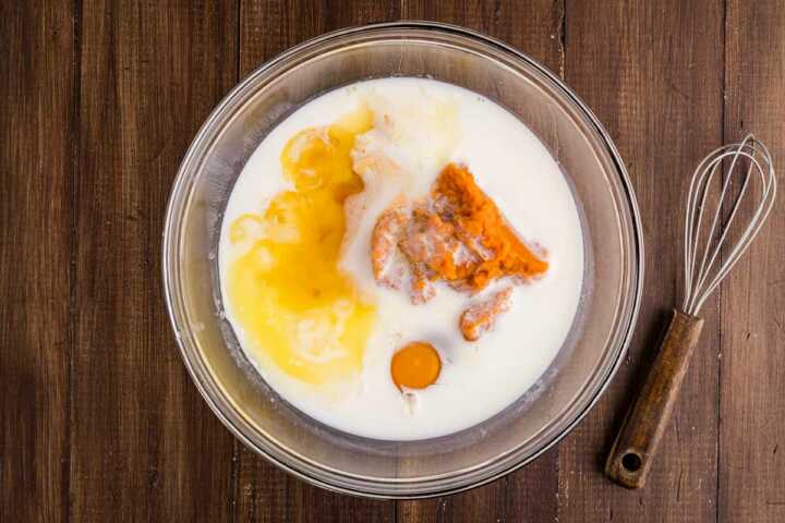 wet ingredients for cornbread