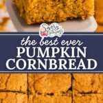 pumpkin cornbread pin