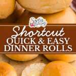 shortcut homemade buns pin