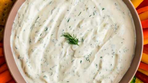 sour cream dill dressing Cucumber Salad With Sour Cream and Dill Dressing