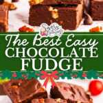 chocolate fudge pin