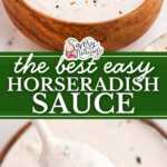 horseradish sauce pin