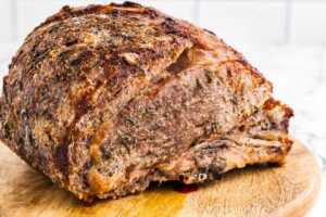 seared prime rib roast