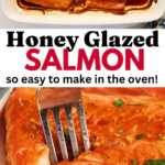 honey glazed salmon pin