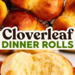 Cloverleaf Rolls Recipe Image Pin