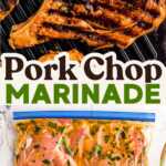 Pork Chop Marinade Recipe Image Pin