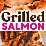 Grilled Salmon Recipe Image Pin