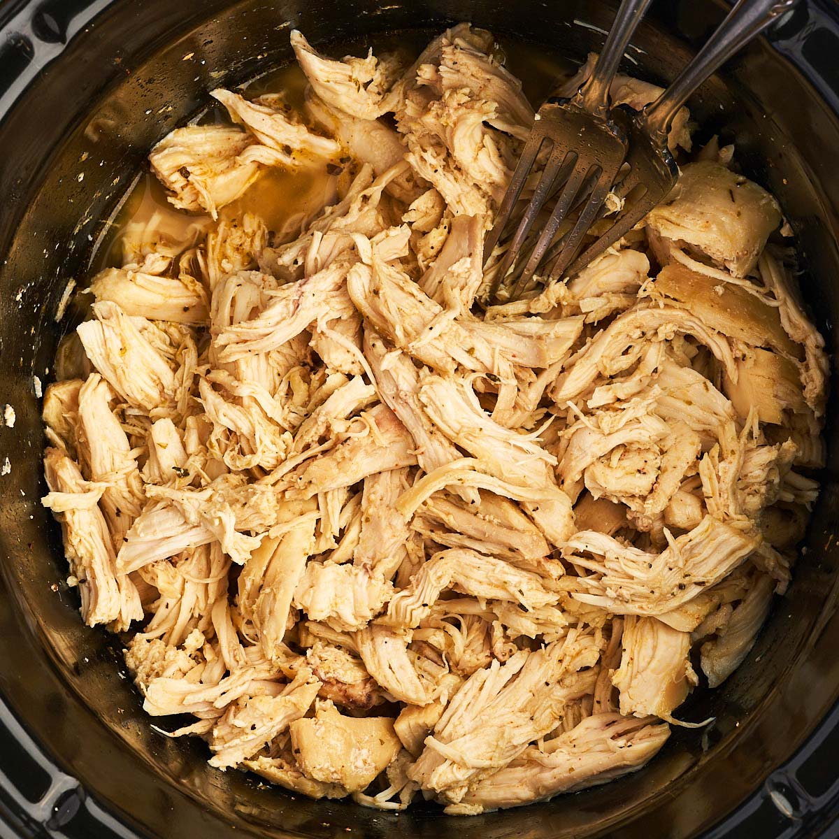 Crockpot Shredded Chicken