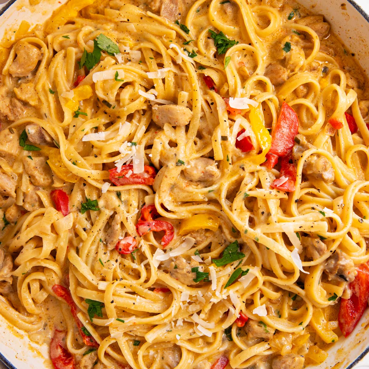 Creamy Cajun Chicken Pasta